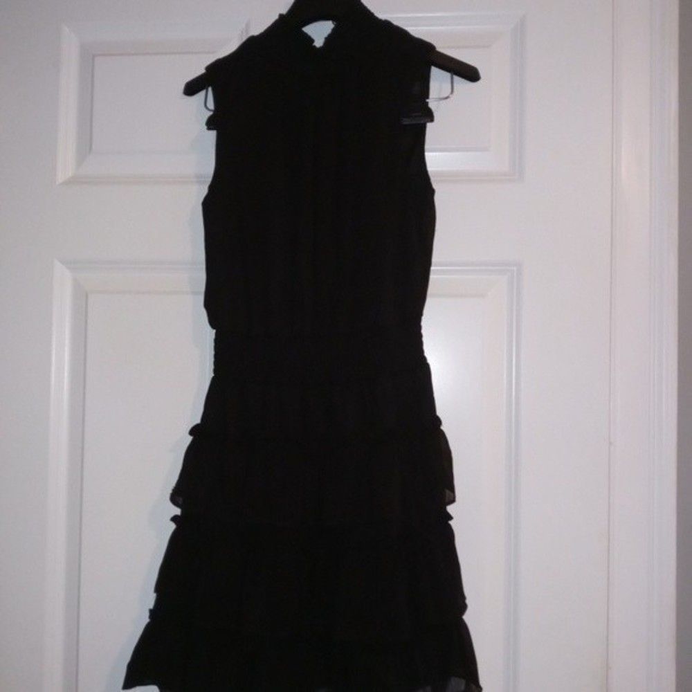 NWT Love Moschino Black Ruffle Dress - Picture 13 of 13